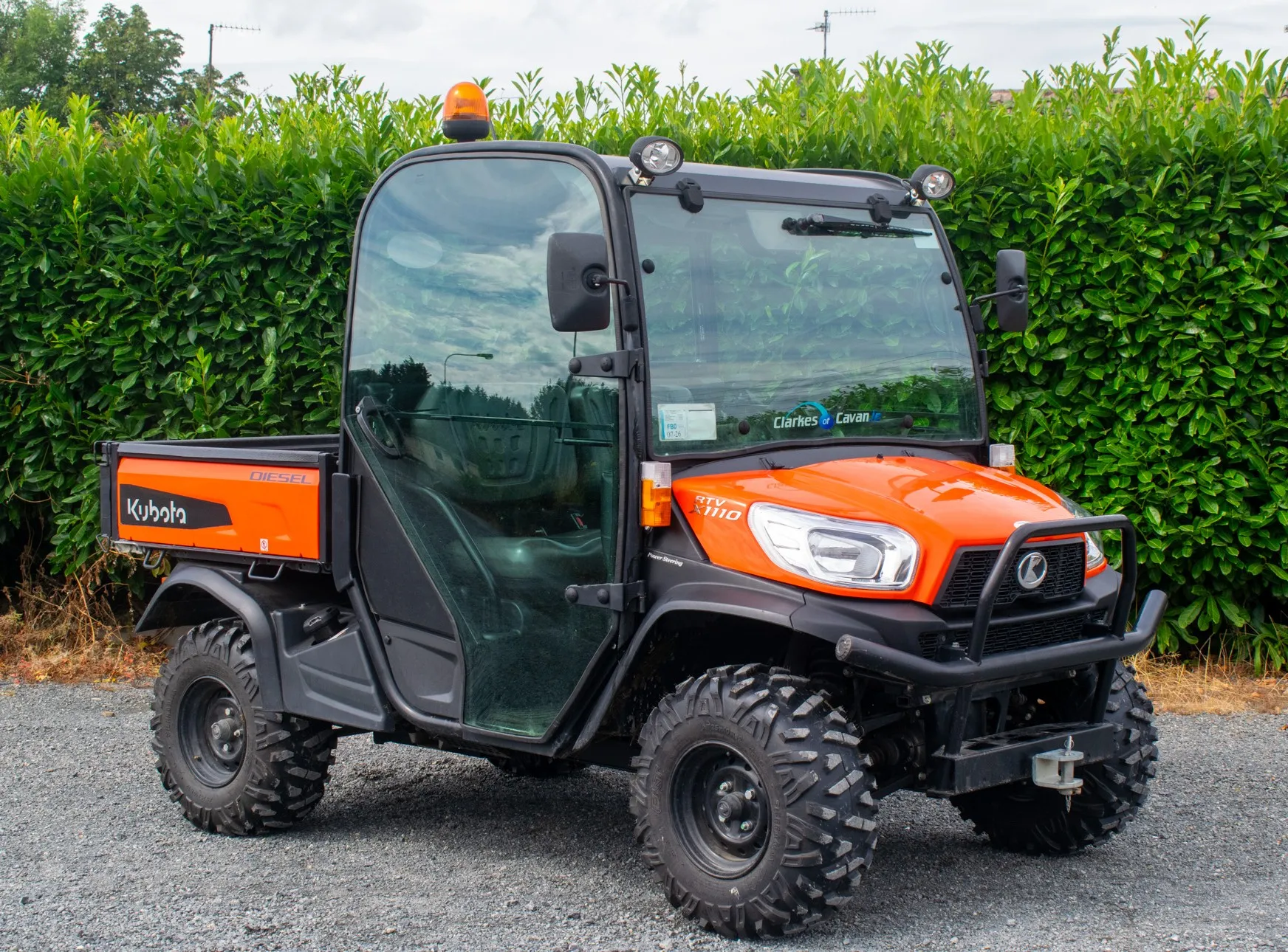 Kubota RTV X1110 Orange