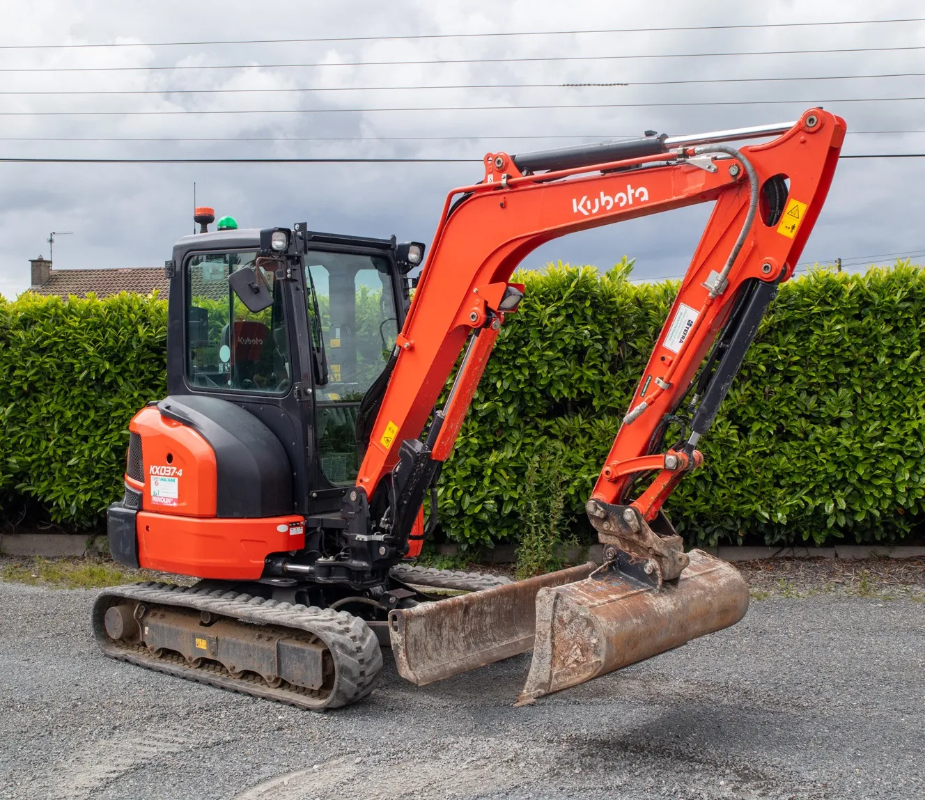 Kubota KX037-4 Mini Digger