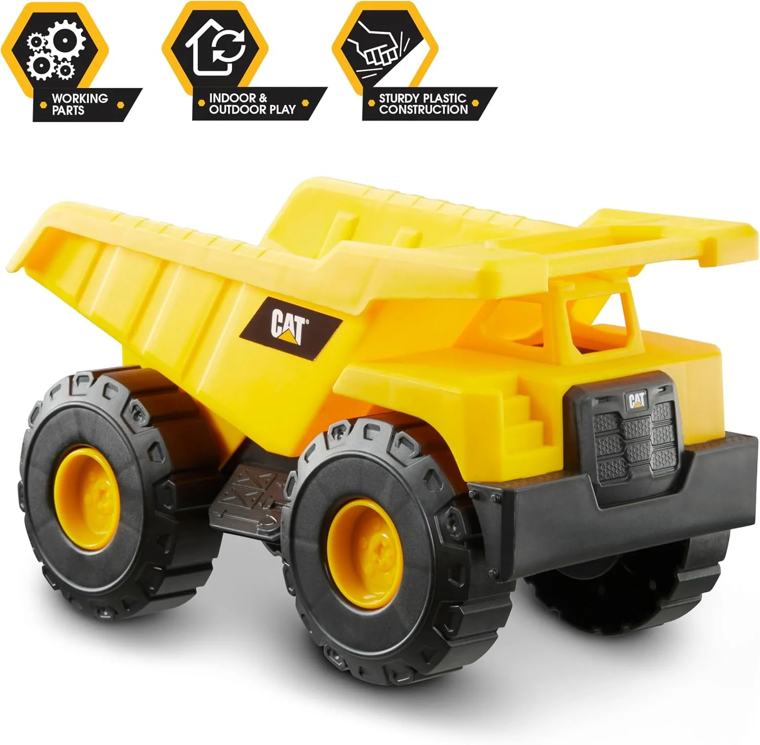 CAT Construction Vehicles Mini Crew 3 Pack-Dump Truck, Wheel Loader, & Excavator