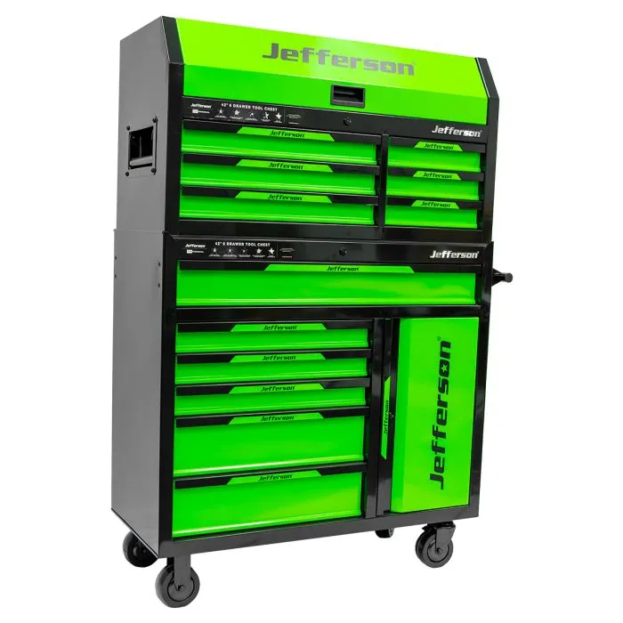 Jefferson 12 Drawer Professional Tool Chest