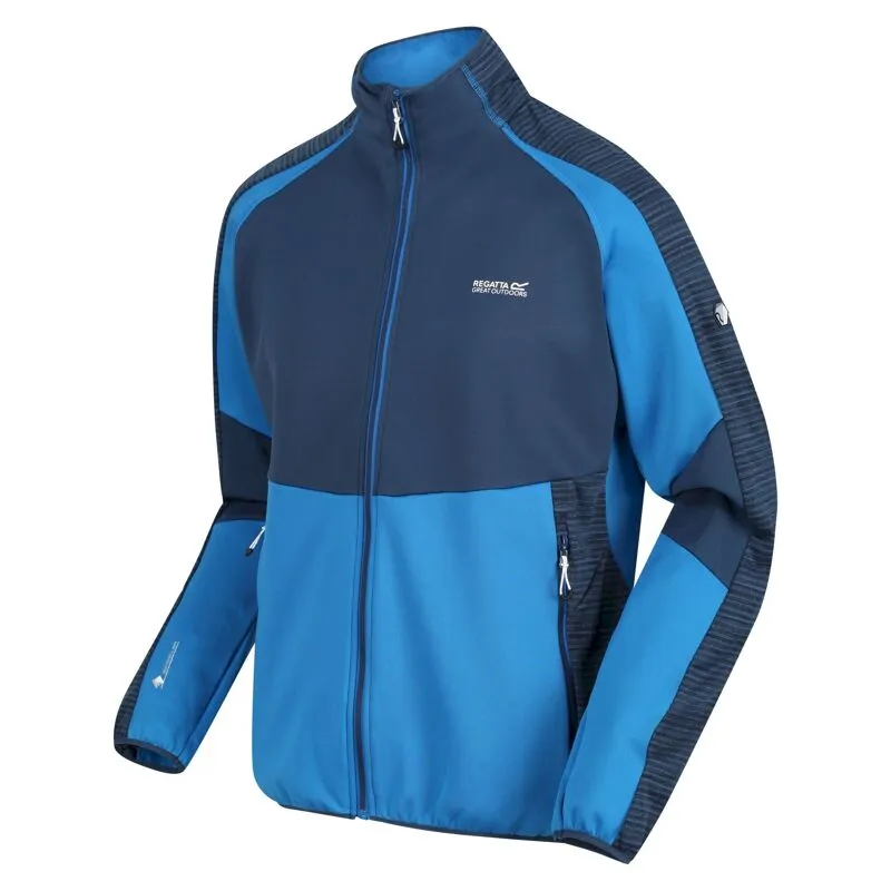 Regatta Men's Yare V Softshell Jacket - Moonlight Denim Imperial Blue