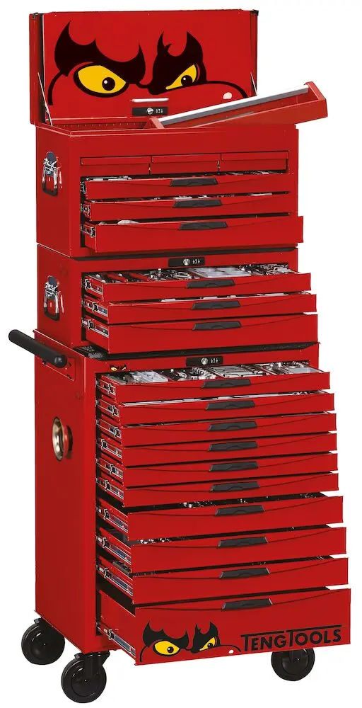 Teng Tools 1001 Piece Mega Master All‑in‑1 Toolchest Kit
